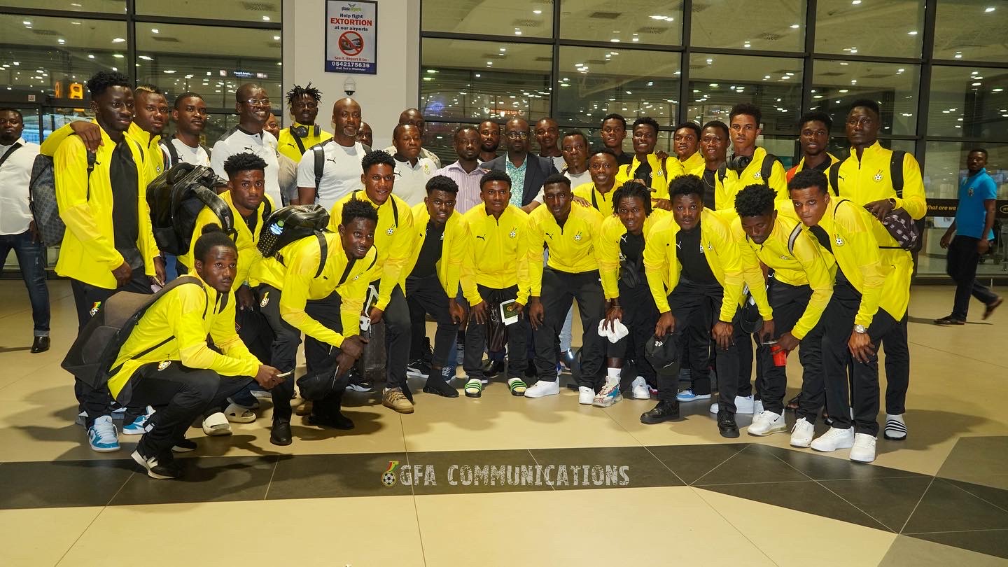 Black Meteors depart for CAF U23 qualifier first-leg against Mozambique