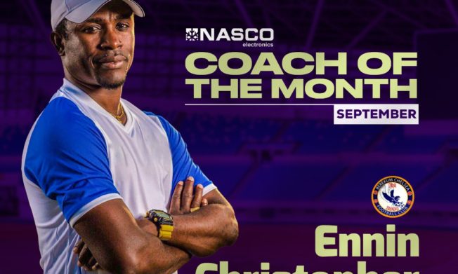 Christopher Ennin named NASCO coach of the Month - September