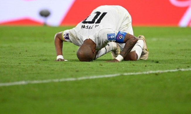 Andre Ayew calls for calm after Portugal defeat