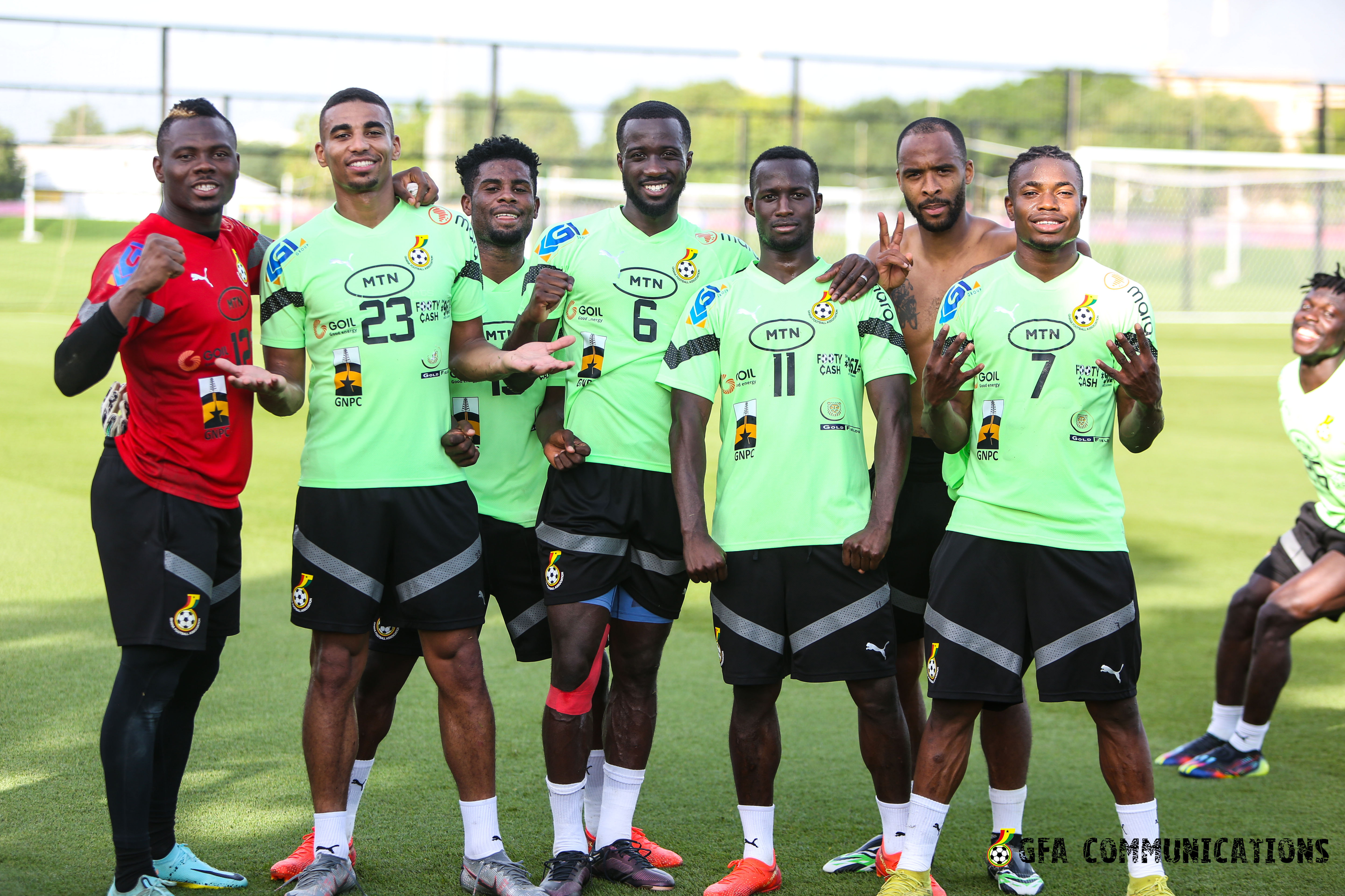 Black Stars hold recovery training after South Korea win