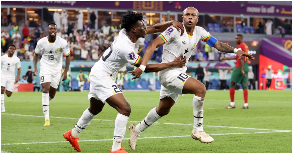 Ghana loses to Portugal in World Cup opener