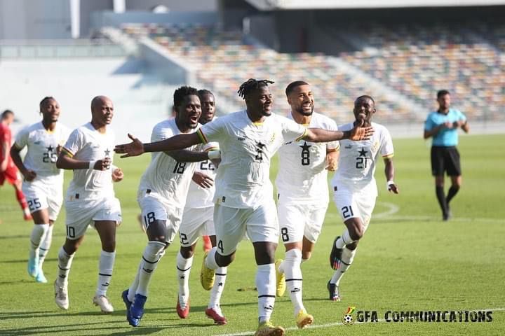 Black Stars depart Abu Dhabi for Doha Friday