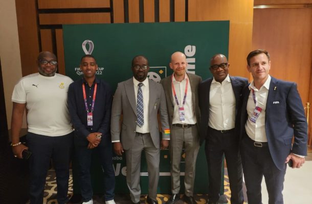 FIFA Chiefs Visit GFA Leadership At Black Stars Camp In Qatar - Ghana ...