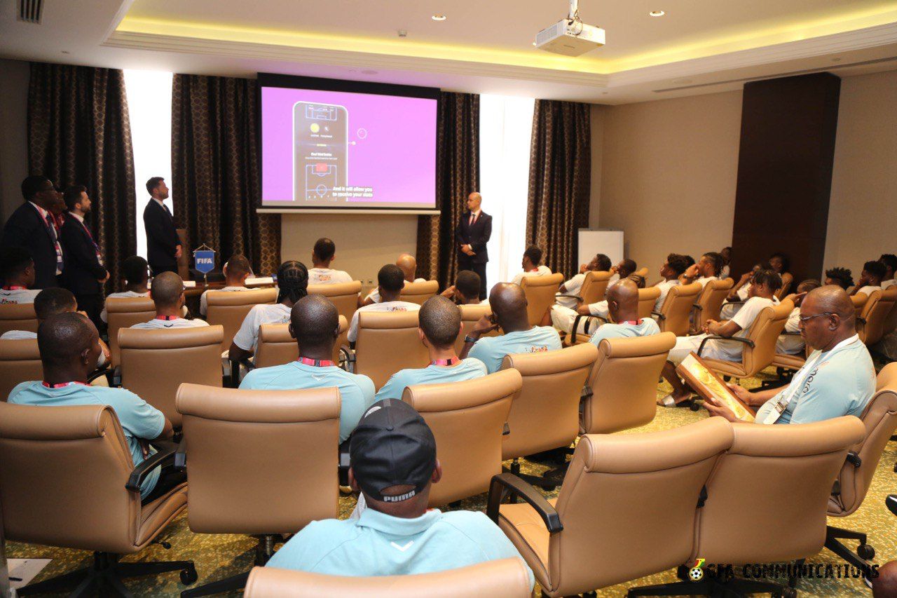 Black Stars players and officials go through tournament obligations in FIFA Team Arrival Meeting