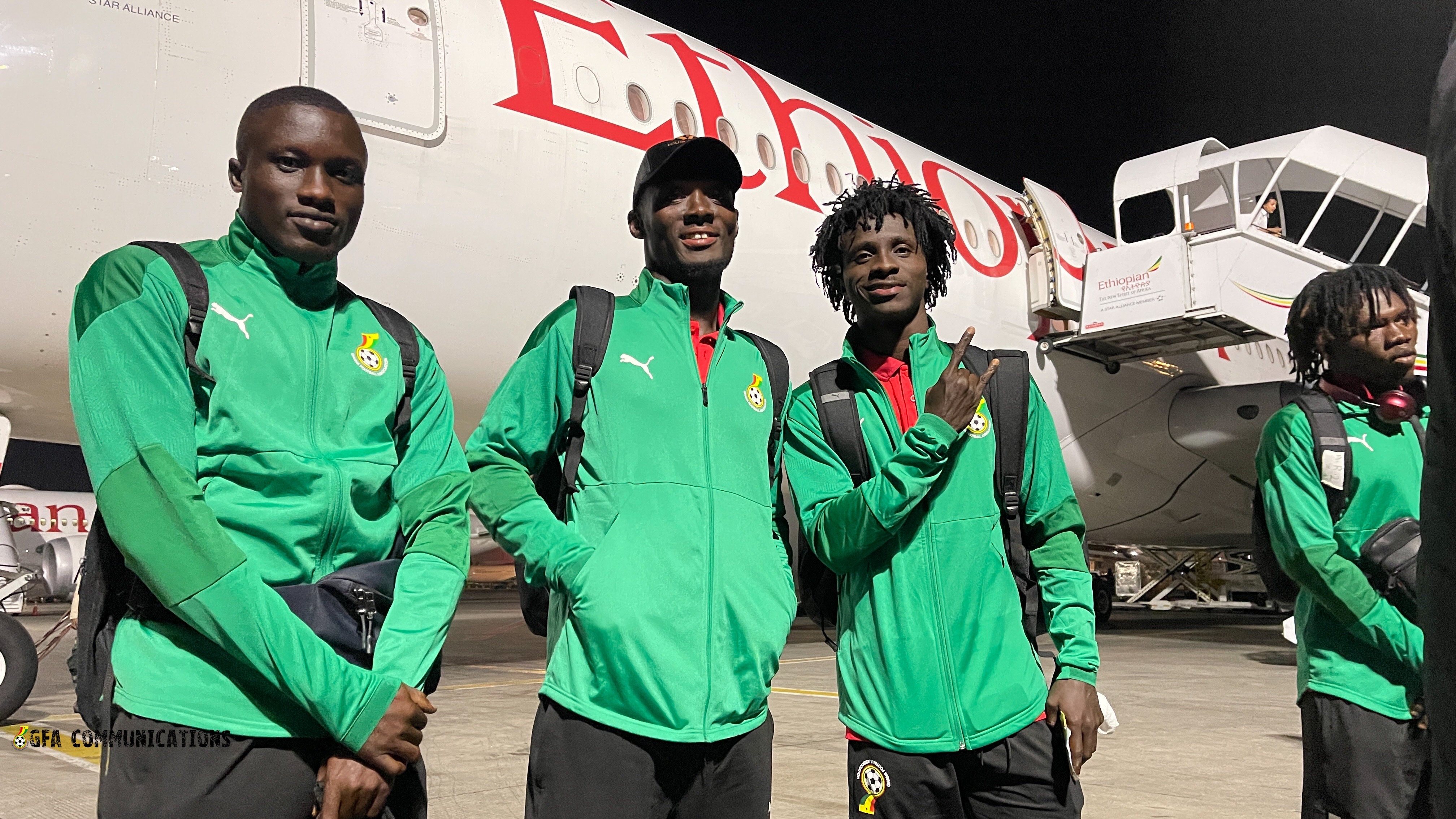 Black Galaxies arrive in Cairo for pre-CHAN training tour