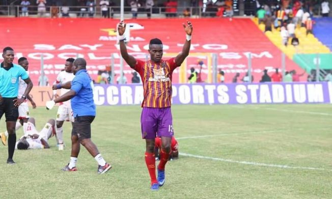 Obeng Junior strike hands Hearts of Oak win at Tarkwa