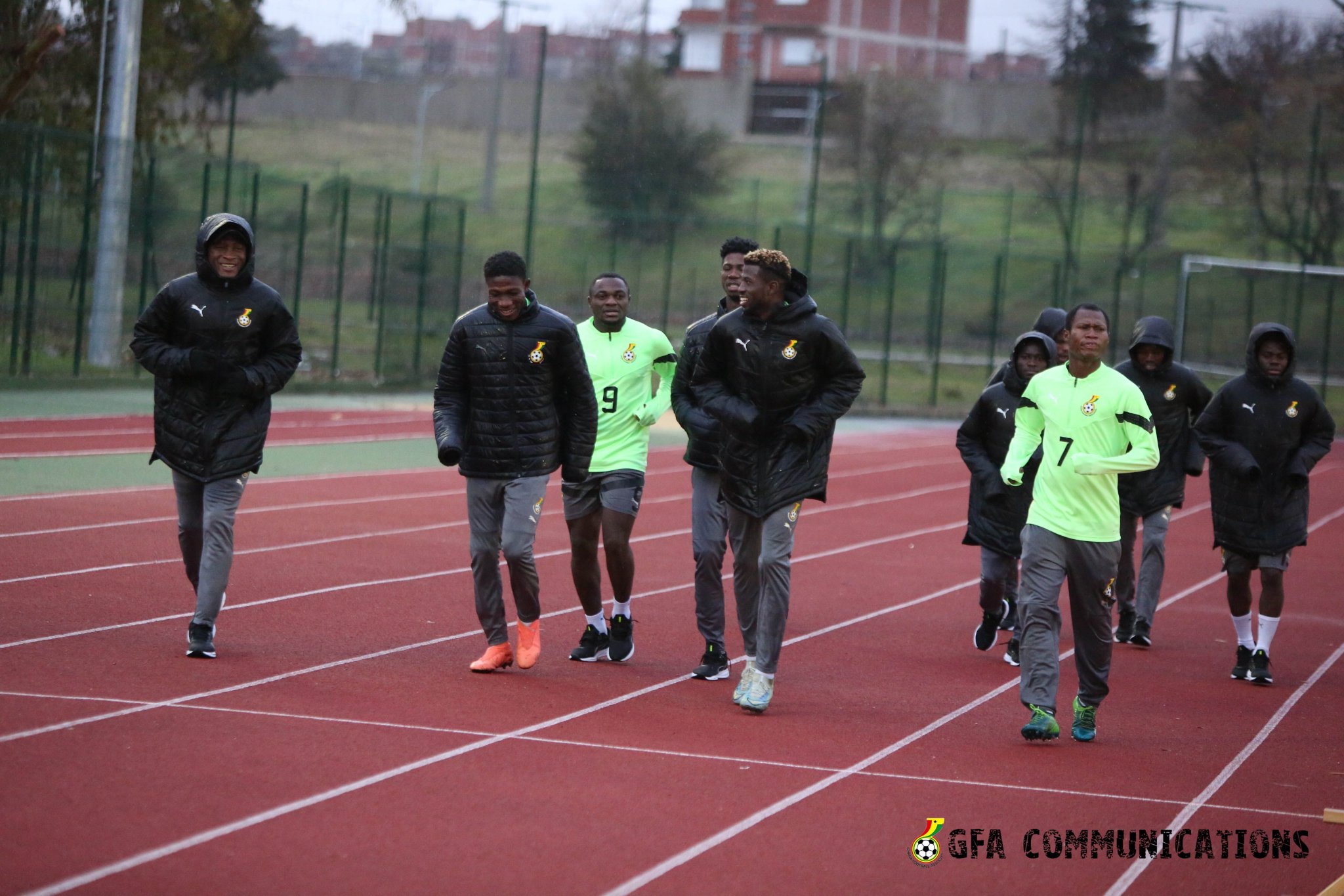 Black Galaxies return to training in Constantine