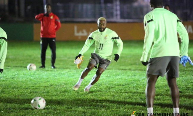 CHAN 2022: Awako returns to Black Galaxies training ahead of Sunday's game against Madagascar