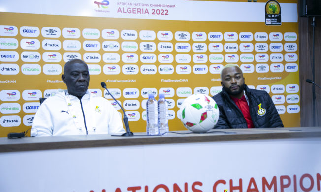 Here's what Coach Annor Walker & Captain Gladson Awako said at the pre-match press conference
