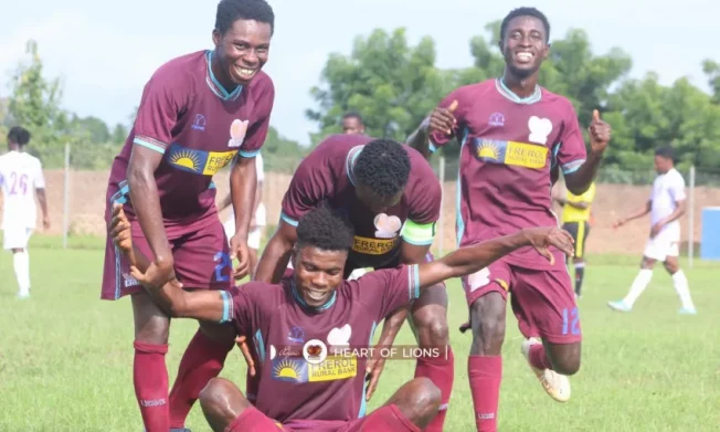 Access Bank DOL: Heart of Lions beat Tema Youth to maintain top spot in Zone Three