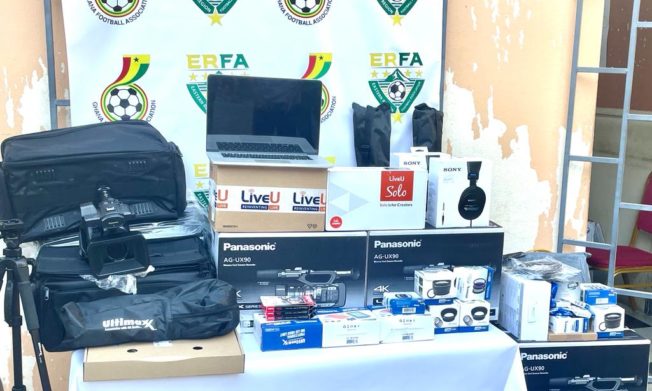 Eastern Regional Football Association acquires broadcast gadgets for League season