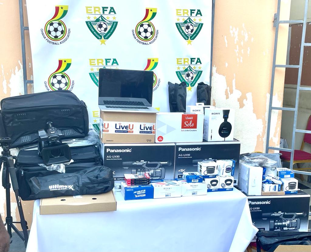 Eastern Regional Football Association acquires broadcast gadgets for League season