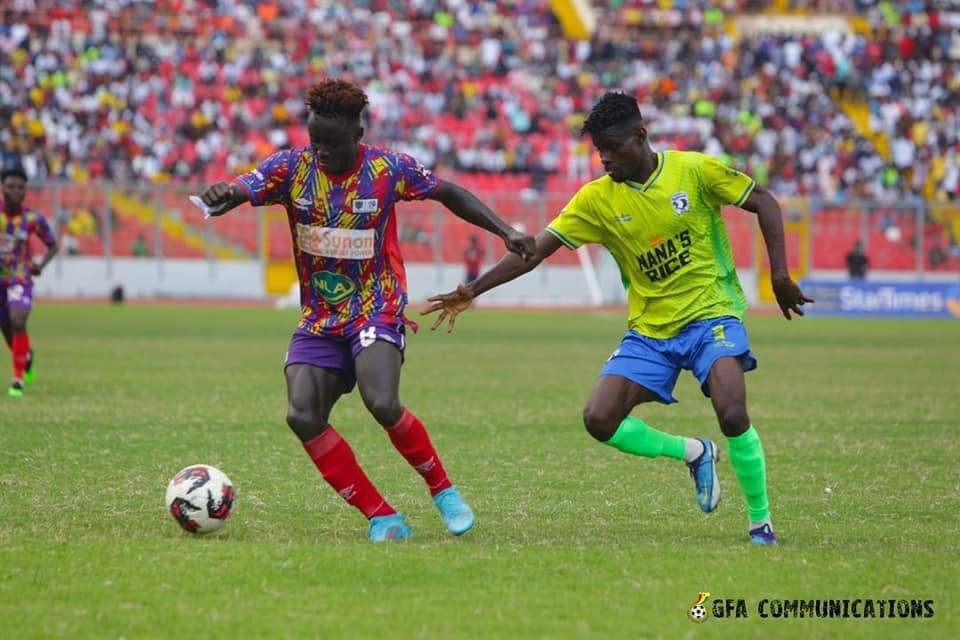 Berekum Chelsea face Accra Hearts of Oak in Accra