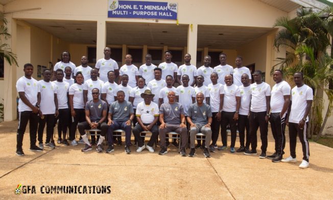 PHOTOS: GFA Licence C Module I Coaching course enters day five