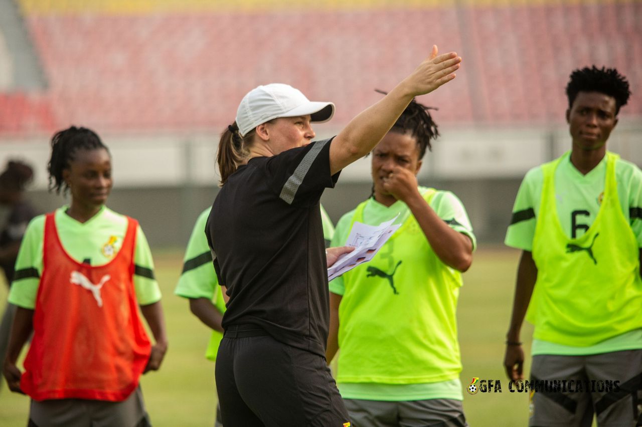 Black Queens train in Cotonou ahead of Benin clash