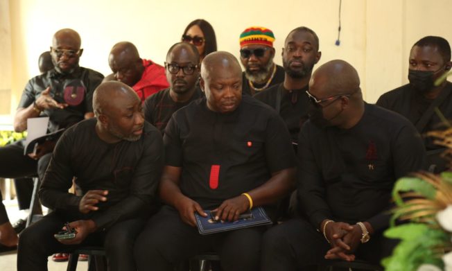 PHOTOS: President Simeon-Okraku, football community pay last respect to Director of competitions Mark Addo