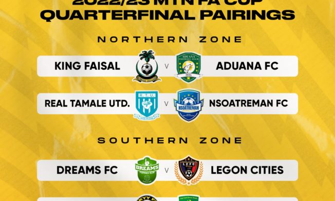 King Faisal paired with Aduana FC in quarter final of MTN FA Cup