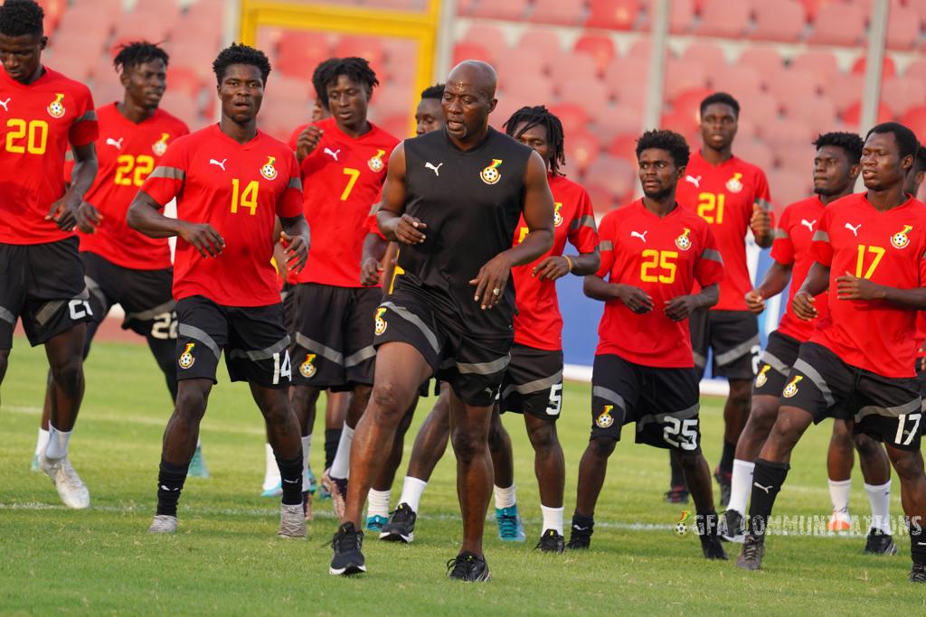 Video: Black Meteors hold first training session after arrival in Kumasi