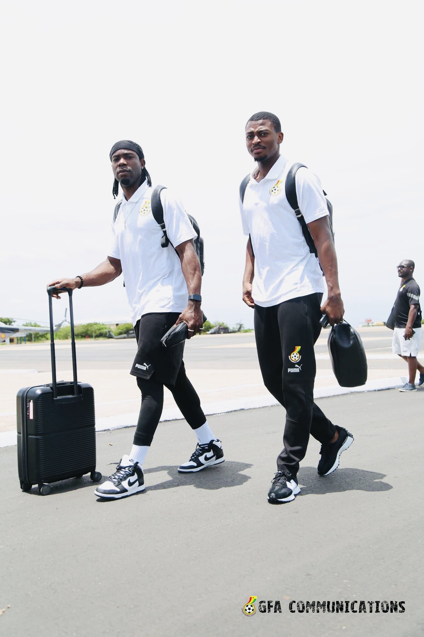 Black Stars arrive in Luanda for Angola test