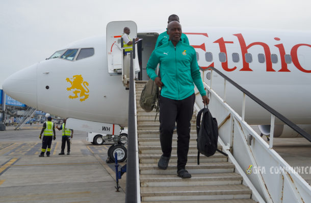 Black Meteors land in Ghana after last night's draw against Algeria - Ghana Football Association - Vimarsana News