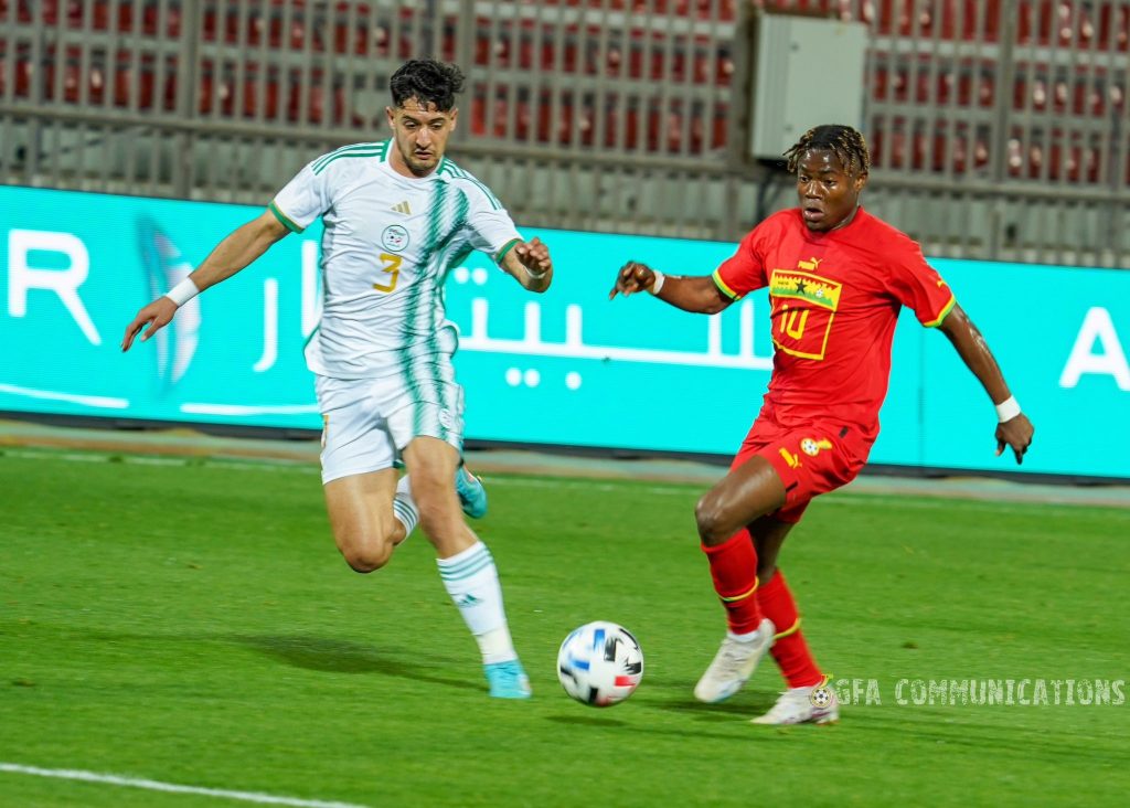 Fatawu Issahaku on target as Ghana hold Algeria in Annaba