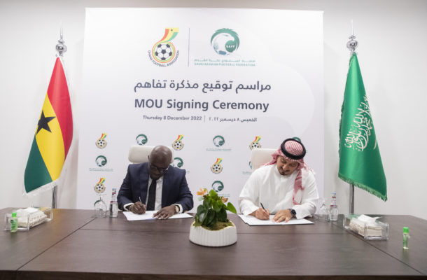 Ghana and Saudi Arabia open discussions on Women’s football development and refereeing support