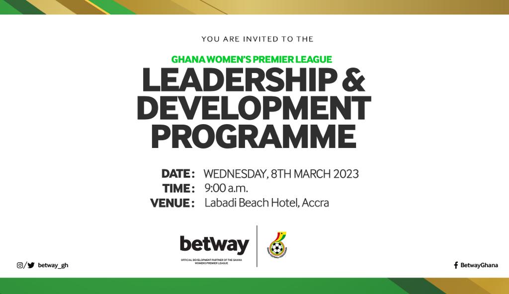 Women's Day: GFA-Betway to organise Leadership & Development training workshop for Women's Premier League Clubs