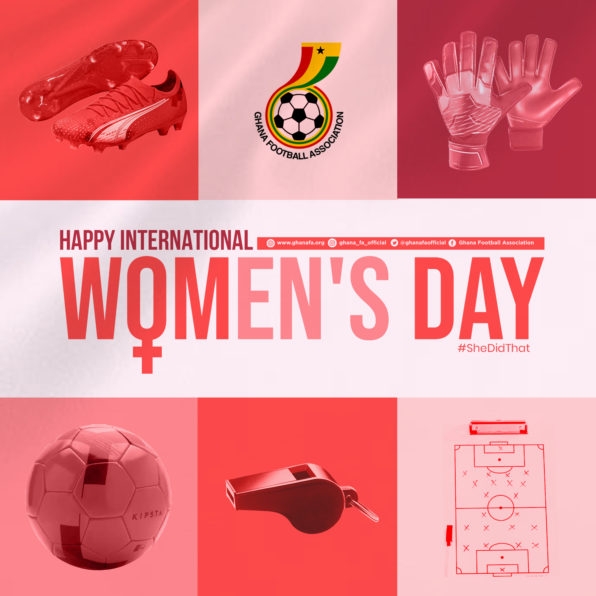 GFA marks 2023 International Women's Day celebration with surprise packages
