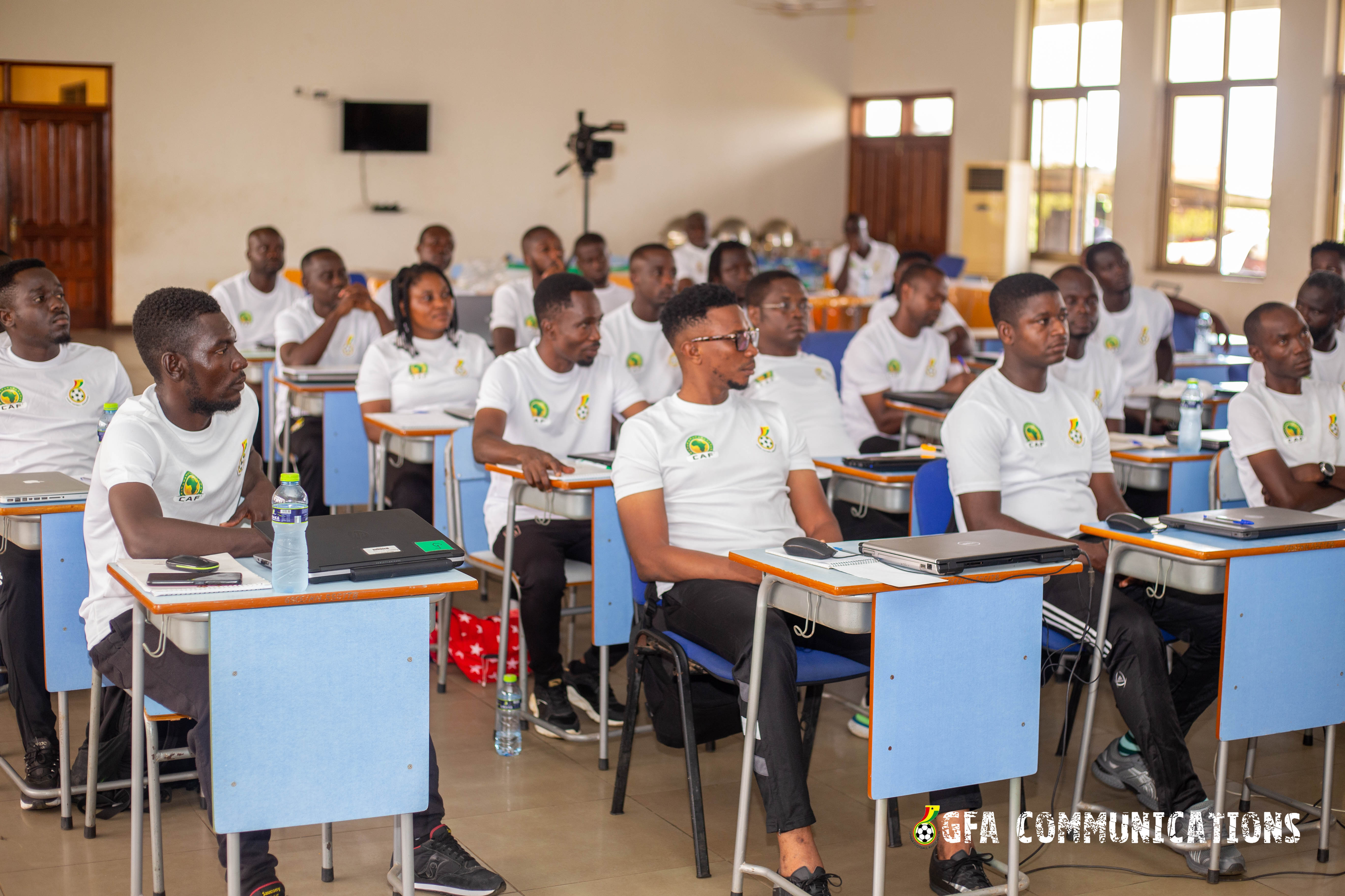 PHOTOS: Day Two of CAF Licence C Module II coaching course at Prampram