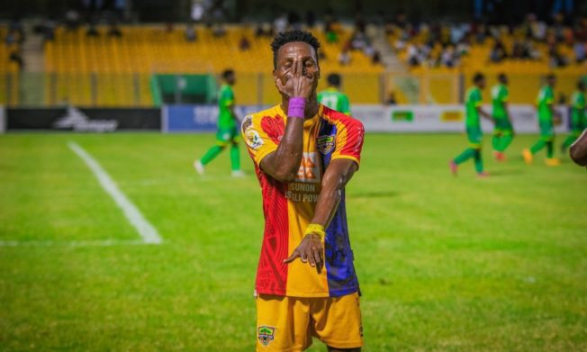 Hearts of Oak score in either half to beat Nsoatreman FC