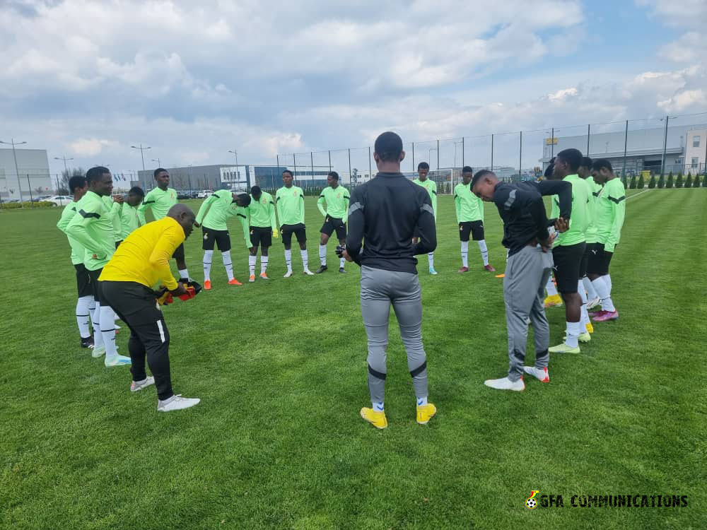 PHOTOS: Black Starlets in Serbia for UEFA U-16 four-nation tournament