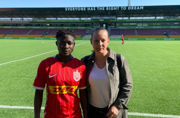 Nora Häuptle monitors Princess Dankwa Marfo in Danish Women's League - Vimarsana News