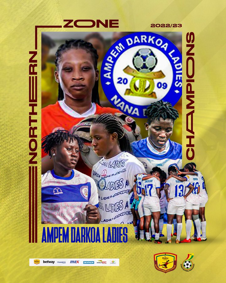Ampem Darkoa Ladies qualify for third successive Women’s Premier League final after Ashtown Ladies win