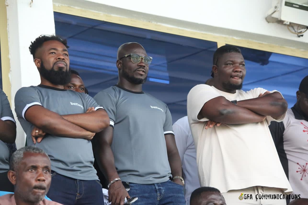 Stephen Appiah, Adjoa Bayor watch Women’s Premier League final
