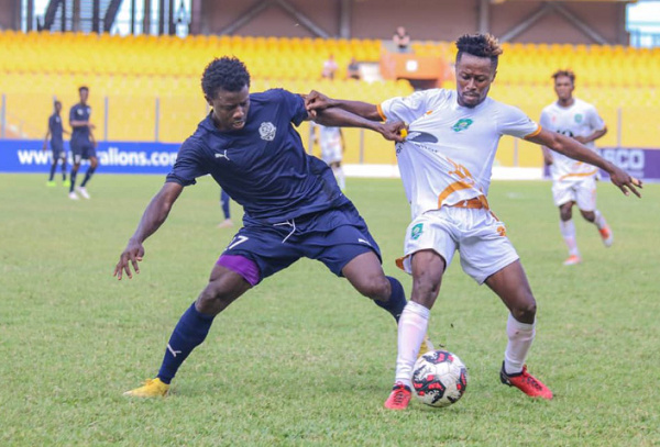 Accra Lions stun Aduana FC in Accra