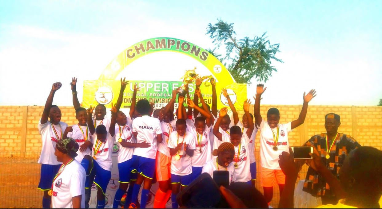 Upper East Region crown Kunkua Ladies as Women’s Division One champions