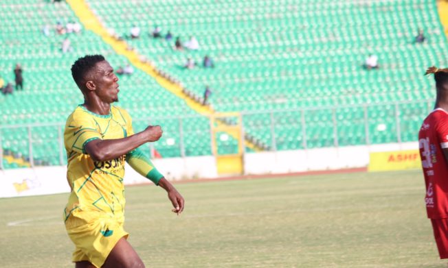 Abednego Tetteh scores late to deny Asante Kotoko
