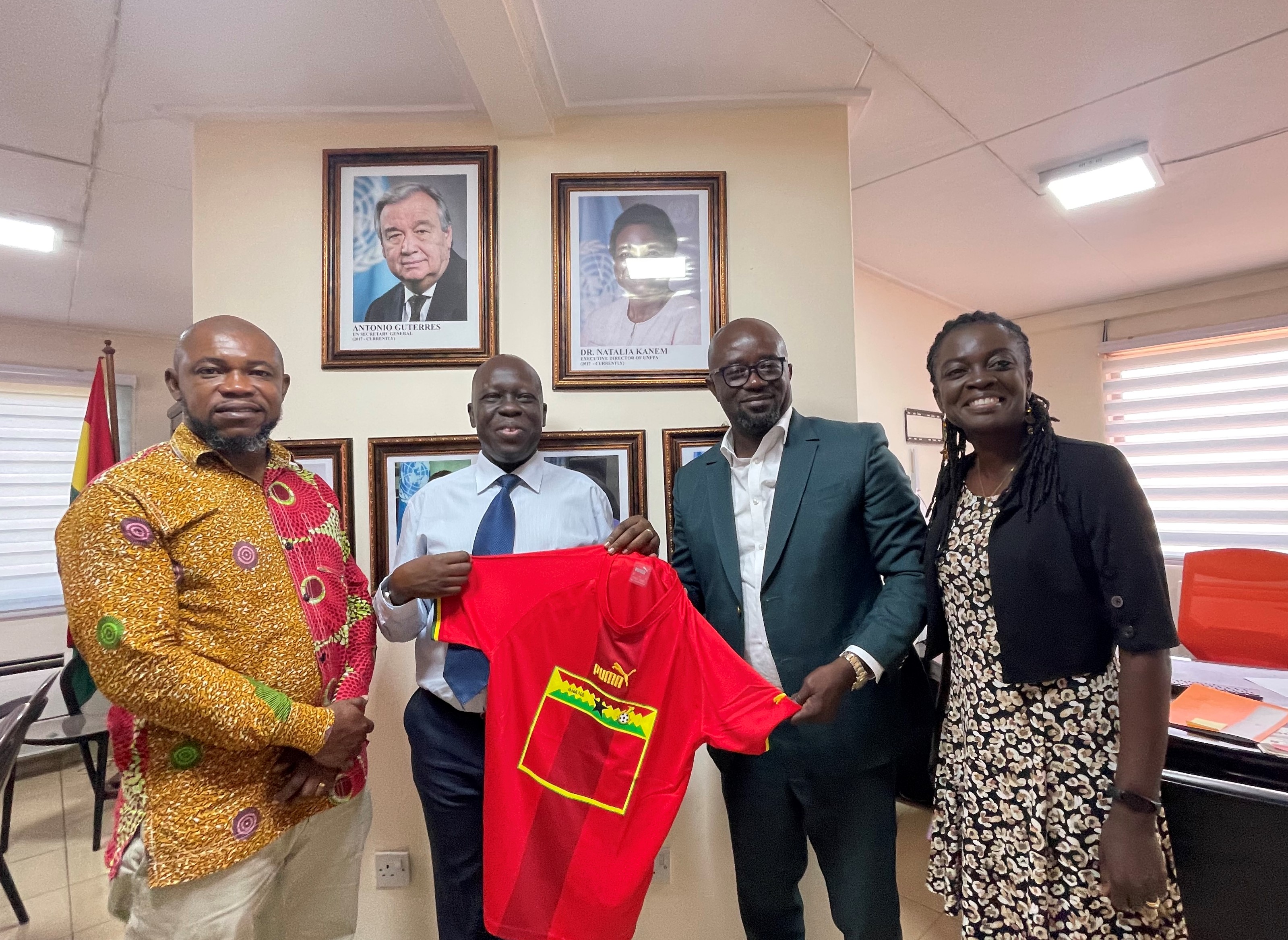 Ghana Football Association to partner UNFPA on Sustainable Development Goals