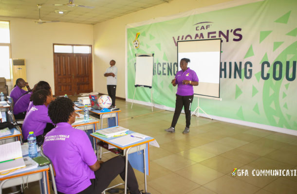 PHOTOS: CAF/GFA Special Licence C course for Thirty Women - Vimarsana News
