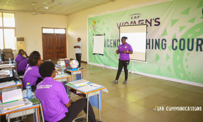 PHOTOS: CAF/GFA Special Licence C course for Thirty Women