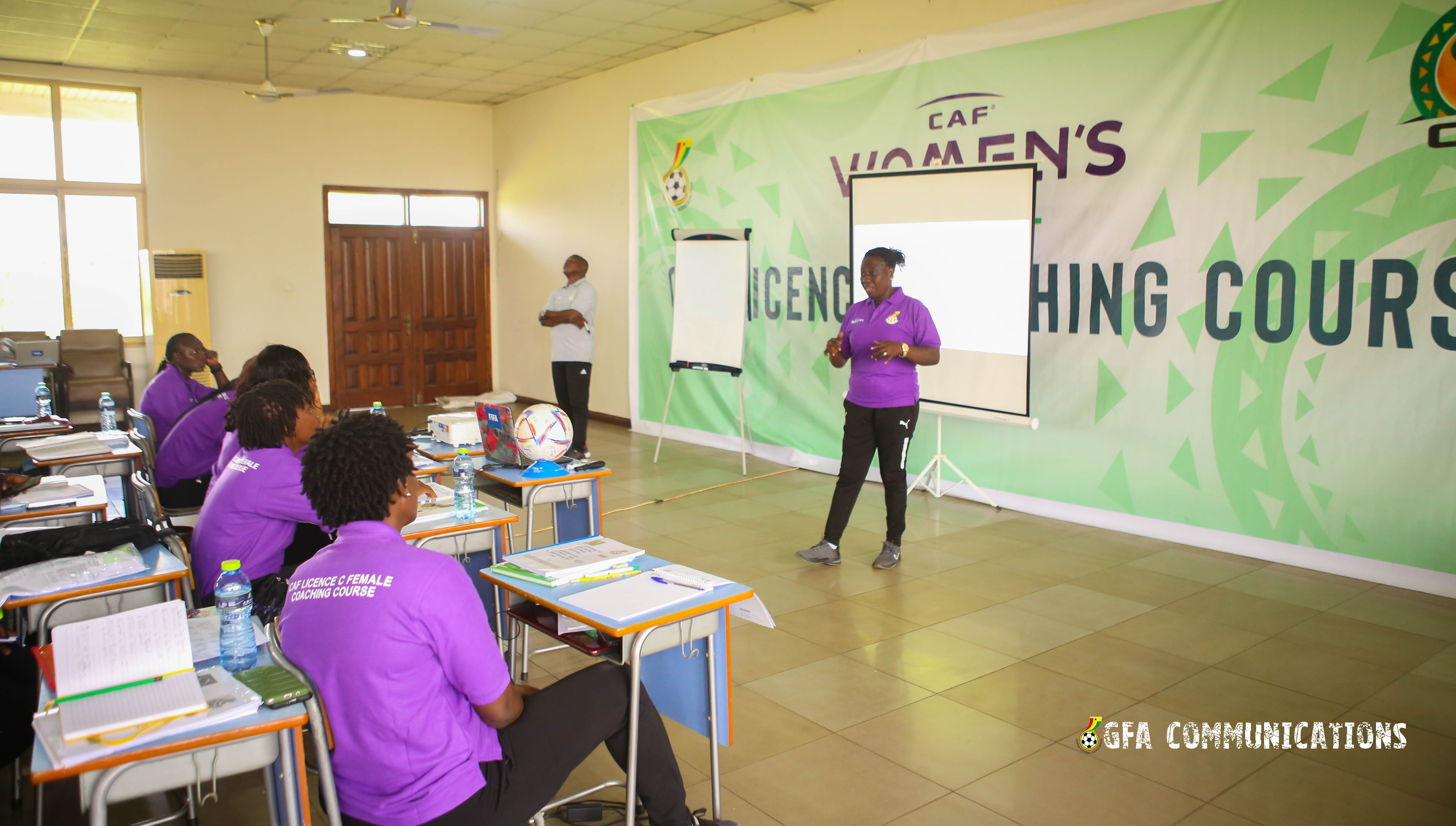 PHOTOS: CAF/GFA Special Licence C course for Thirty Women