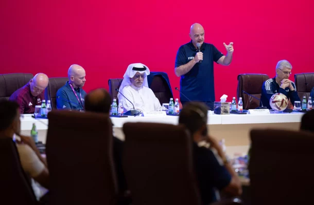 Chris Hughton attends post-FIFA World Cup coaches forum in Doha - Vimarsana News