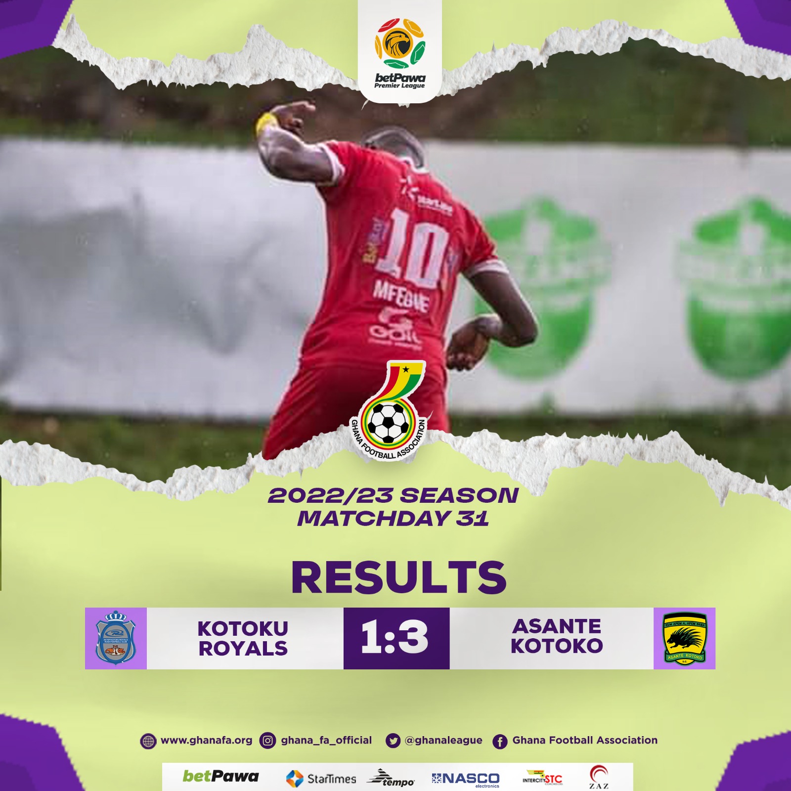 Asante Kotoko moves into top four with Kotoku Royals win - Ghana