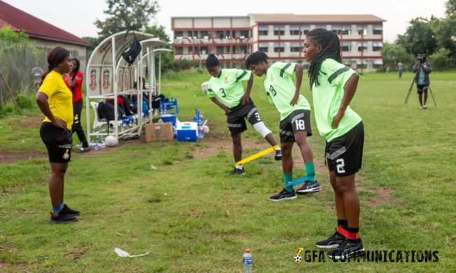Black Princesses train at Wesco Park ahead of Cote D’Ivoire clash