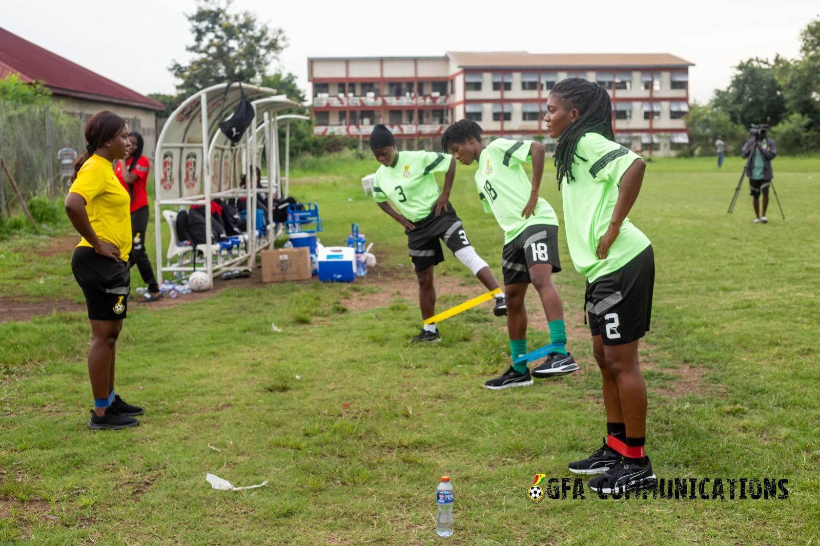 Black Princesses train at Wesco Park ahead of Cote D’Ivoire clash