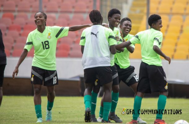 WAFU Zone B U-20 Girls Cup: Black Princesses Train Ahead Of Semifinal ...