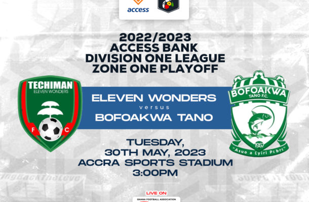 Eleven Wonders face Bofoakwa Tano in DOL playoff final May 30 - Vimarsana News