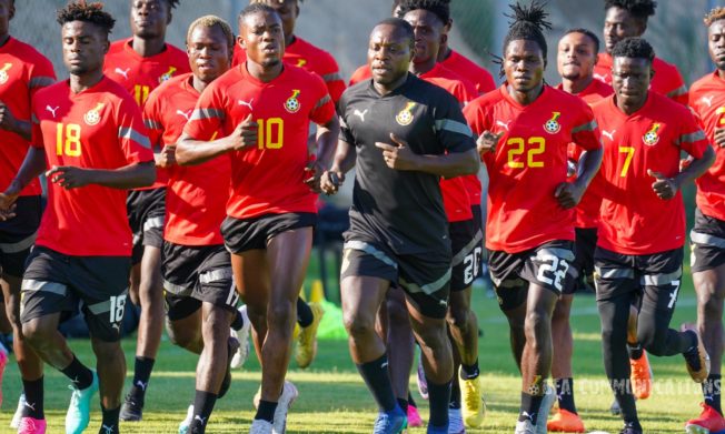 Black Meteors hold training session in Cairo on Saturday