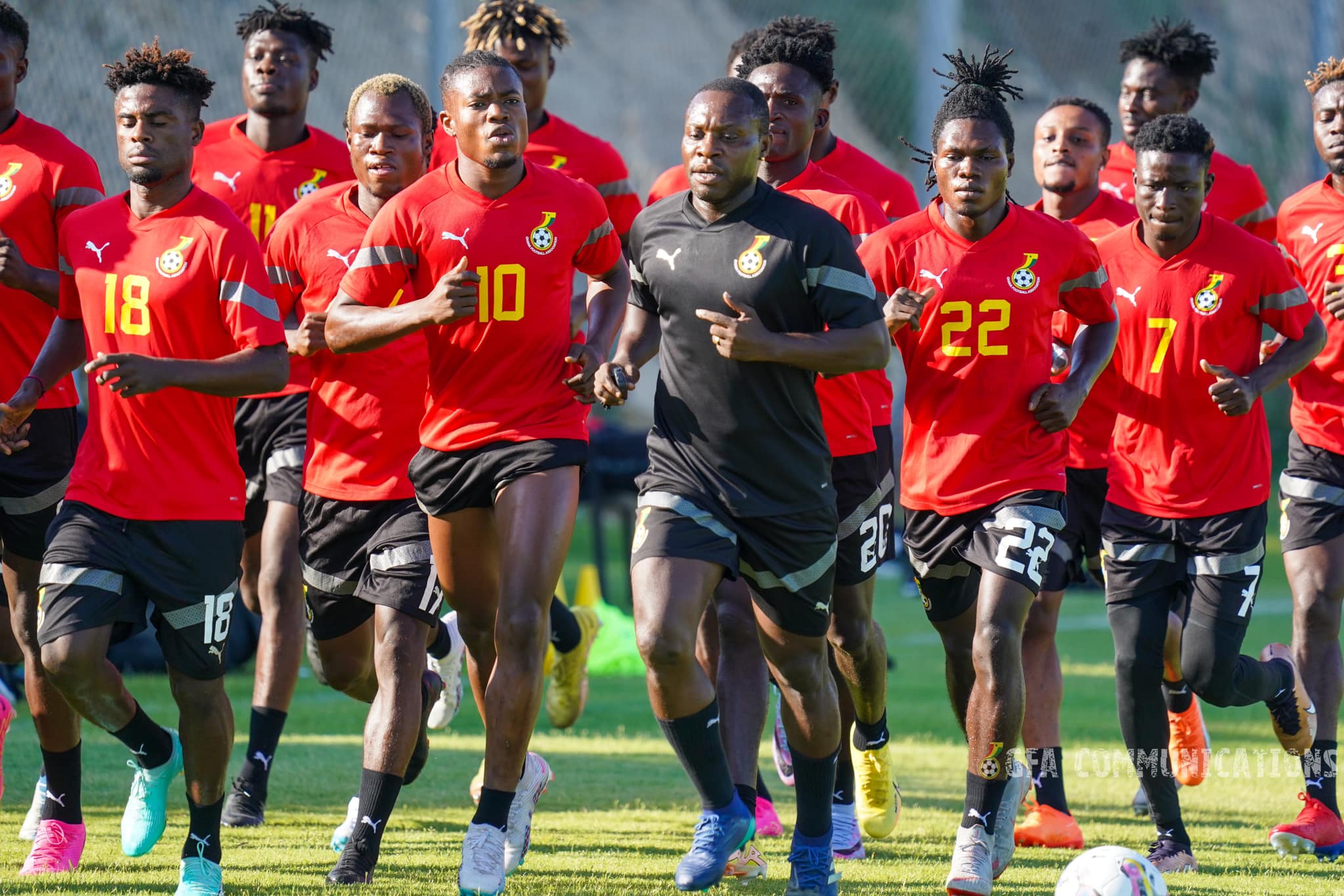 Black Meteors hold training session in Cairo on Saturday