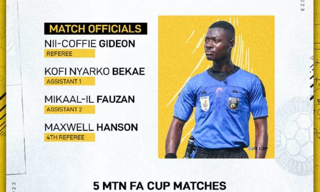 Appointment Committee names referees for MTN FA Cup finals